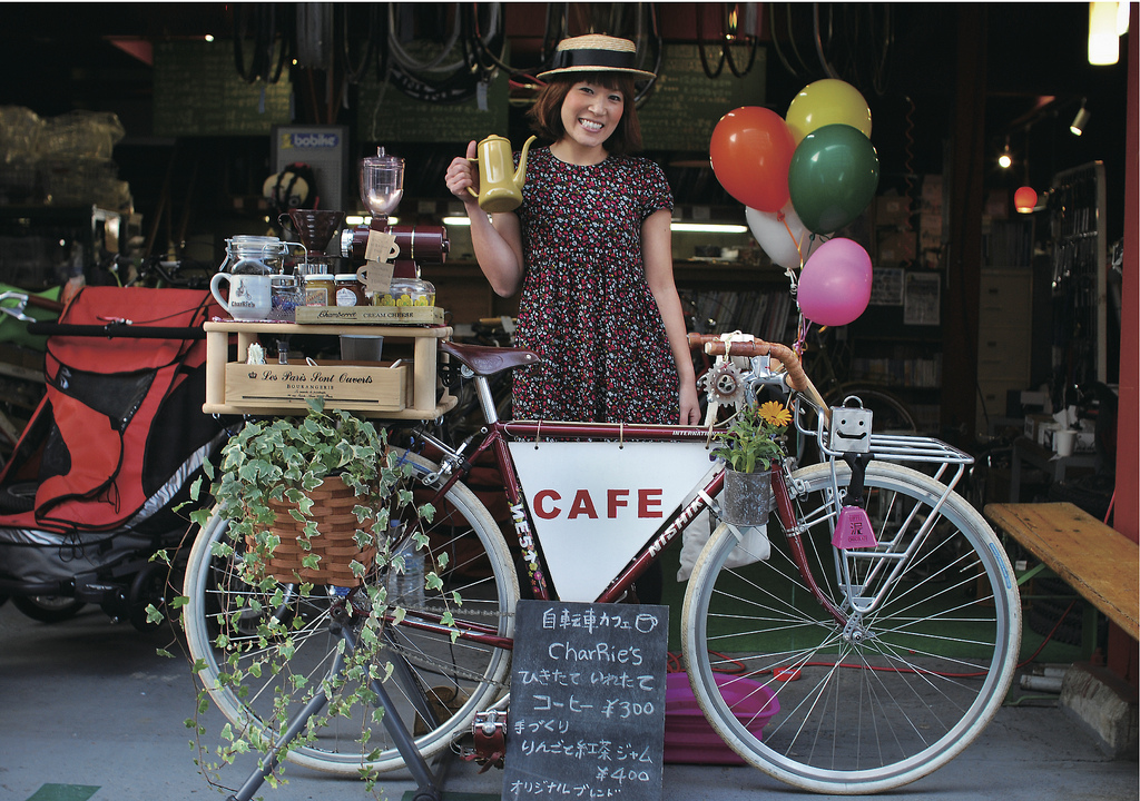 bicycle coffee shop